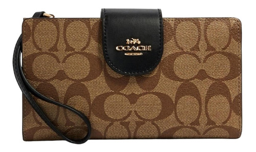 Cartera Dama Coach Nueva Y Original Compartimento Celular