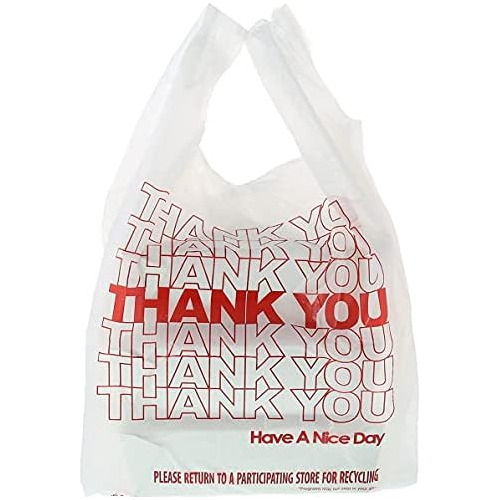 Thank You Bags Pack Of 200ct, White