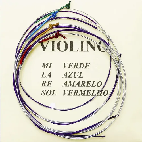 Jogo De Cordas Violino 4/4 Mauro Calixto Sintéticas Alta Qualidade