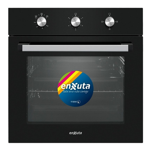 Horno empotrable a gas Enxuta HEENXG5500NG 70L negro 220V