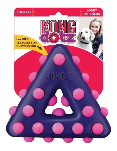 Kong Dotz Triangle Large - Juguete Para Perros