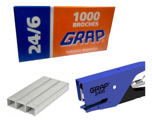 Broches Grap Para Abrochadoras 65 X 5000 (5 Cajas X 1000)