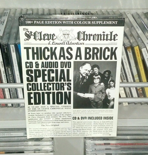 Jethro Tull Thick As A Brick 40th Boxset - Led Zeppelin Yes