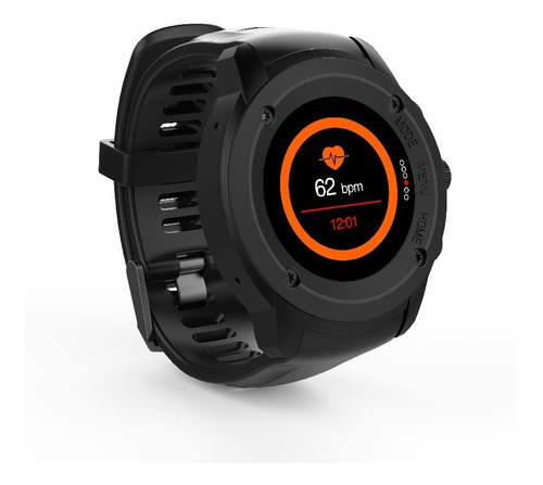 Imagen 2 de 3 de Smartwatch Android Draco Negro 1.3 Touch Reloj-25 Ghia