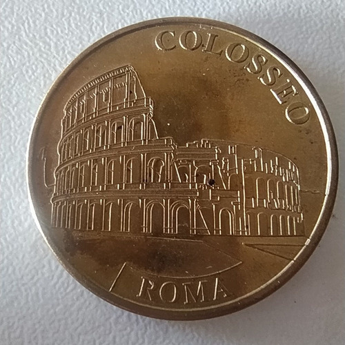 Ficha/token Coliseo De Roma Italia 