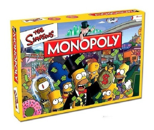 Juego De Mesa Monopoly Los Simpsons Hasbro 9770