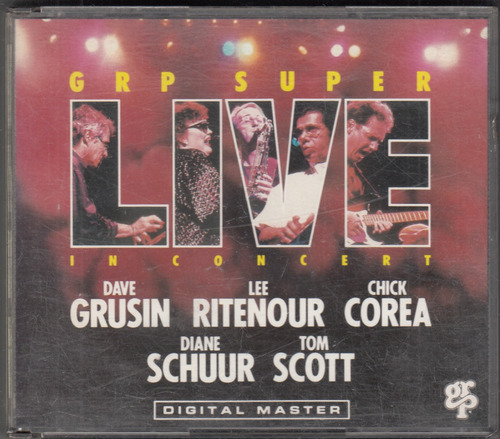 Grp Super Live In Concert 2cd. Chick Corea. Lee. Qqi. Ag. Pb