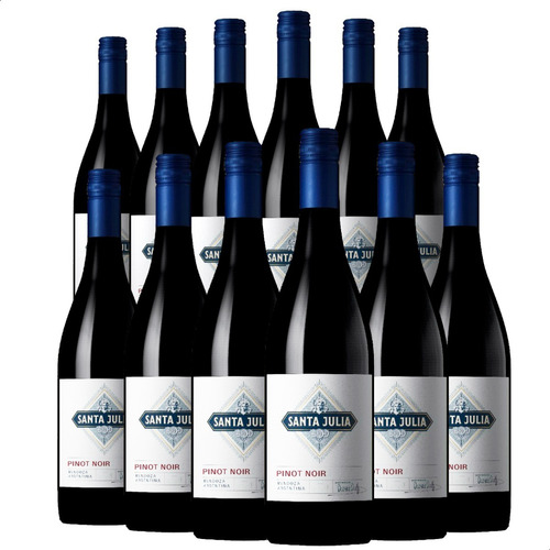 Vino Santa Julia Pinot Noir Tinto 750ml X12 - 01almacen