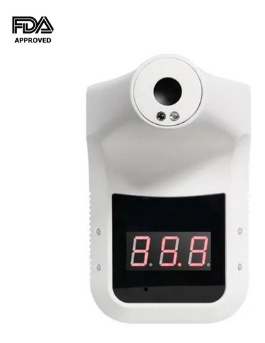 Imagen 3 de 10 de Termometro Infrarrojo Digital De Pared Sin Contacto Alarma