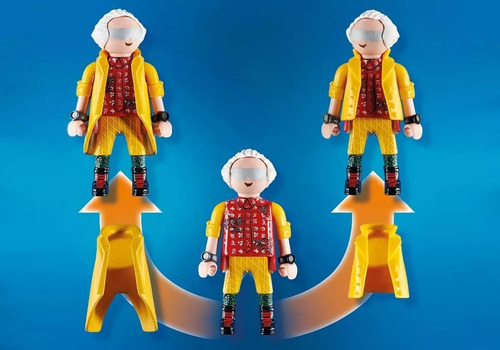 Imagen 5 de 7 de Playmobil 70634 Persecución En Skate Volver Al Futuro