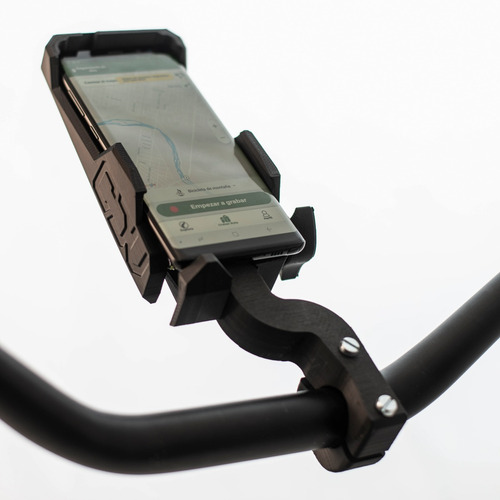 Imagen 2 de 10 de Soporte Porta Celular Gps Moto Bici Cdv 3.0