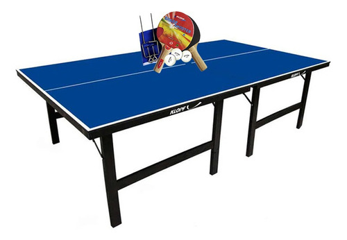 Mesa Ping Pong Especial 18 Mm Klopf 1002 + Kit 5030