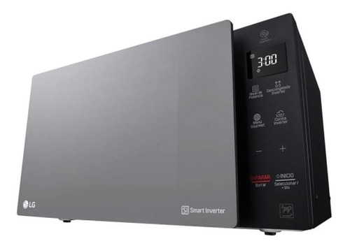 Microondas LG Neochef Con Smart Inverter 25 Lt Negro 127V