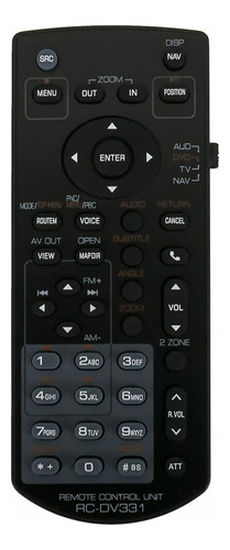 Mando A Distancia Rc-dv331 For Kenwood For Dnx6460bt