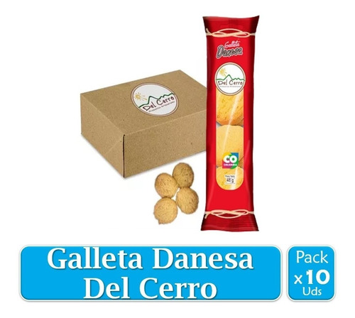 Del Cerro Galletas Danesas 48gr X 10 Uds