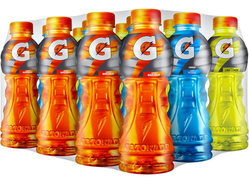 Bebida Isótonica Gatorade 12 Piezas De 350 Ml