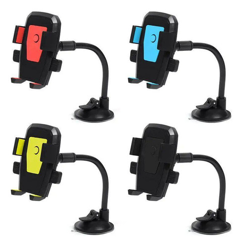 Suporte Universal Veicular Trava Automática Carro Parabrisas