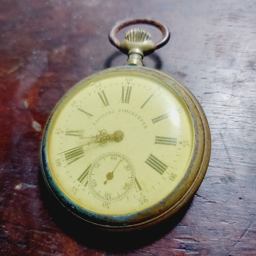 Relógio Bolso Railroud Timekeeper Para Retirada De Peças