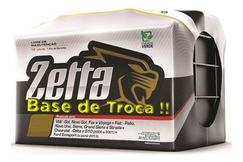 Bateria Zetta 60ah Focus Escort New Fiesta Verona Ford