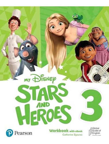 Libro My Disney Stars And Heroes Ame 3 Workbook With Ebook D