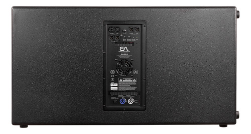 Subwoofer Activo Eas28 Euro Acoustics Color Negro