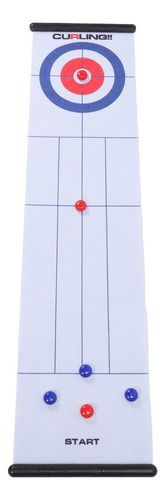 Set De Juego De Mesa Curling, Tapete Grande Interactivo De M
