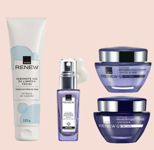 Kit Renew Rotina Intensiva Platinum - 4 Itens