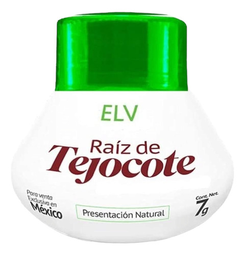 Raíz De Tejocote Elv Tratamiento 1 Frasco Con 90 Trozos