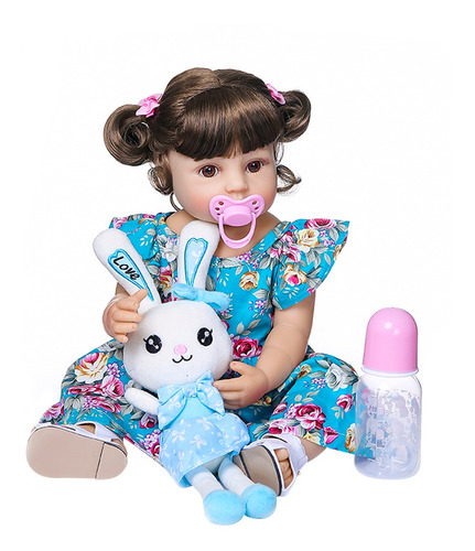 Imagen 2 de 8 de Decdeal - Muñeca De Silicona Para Bebé (55,8 Cm)