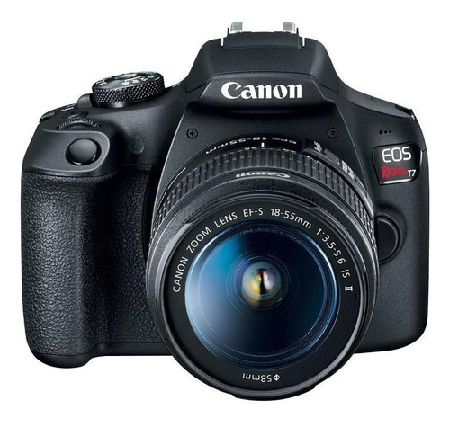 Imagen 1 de 5 de Canon Eos Rebel T7 Kit 18-55mm Is 24mp Wifi Garantia Oficial