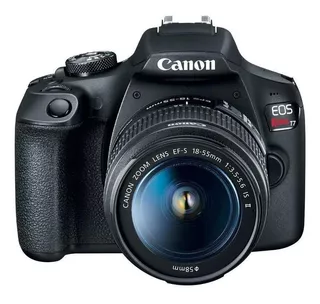 Canon Eos Rebel T7 / 2000d 18-55mm Is Ii 24mp Lcd 3 Full Hd