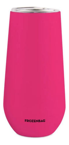 Vaso Térmico Champagne Con Tapa Hermética 200ml Acero