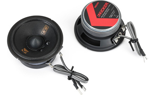 Bocinas 6x9puLG Componente Kicker 51kss269 2vias 200watts Color Negro
