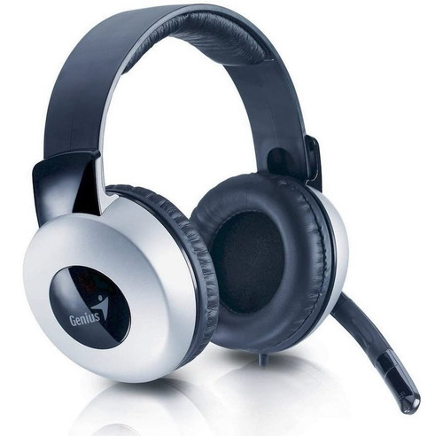 Imagen 2 de 4 de Auricular Genius Hs-05a Con Microfono Contro De Volumen