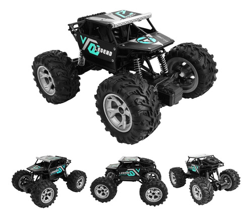 Auto 4x4 Control Remoto, Todo Terreno, C/usb - 13772 Negro