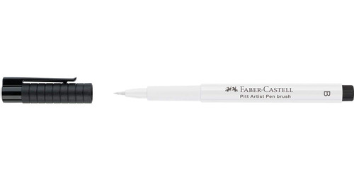 Marcador Faber-castell Blanco - Pitt Artist Pen Brush