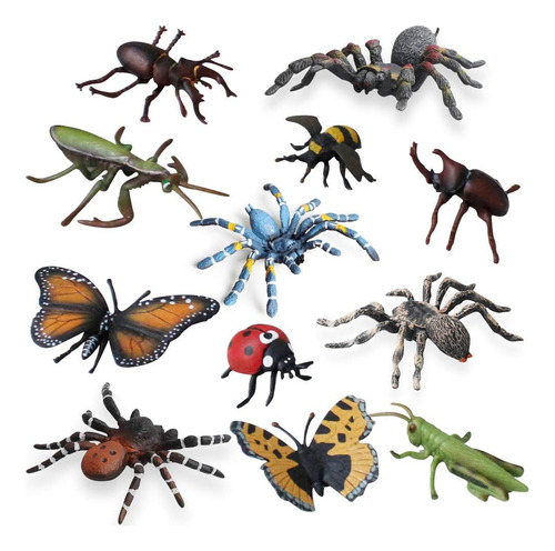 Fantasea Realistic 16 Pcs Figuras De Animales Salvajes Model
