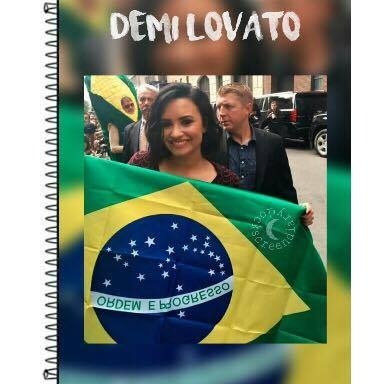 Caderno Demi Lovato 96 Folhas #3