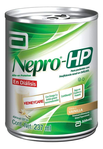 Nepro Hp Vainilla 237 Ml Caja Con 12 Piezas