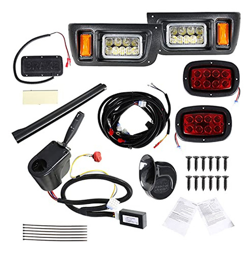 Kit De Luces Led Para Carro De Golf De Calle Deluxe Para Ds