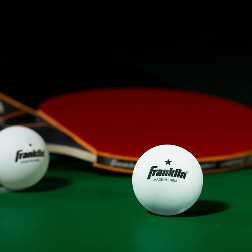 Franklin Sports Pelotas De Ping Pong - Tamaño Oficial + P...