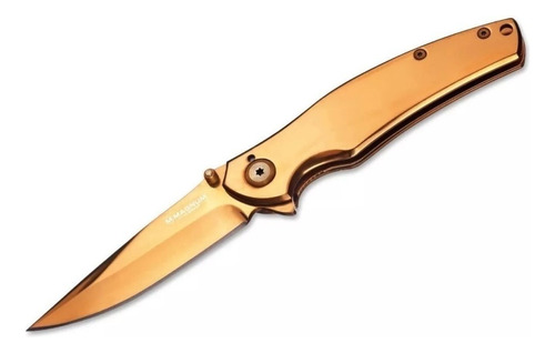 Navaja Cortaplumas Magnum Boker Gold Finger Dorada Lg277