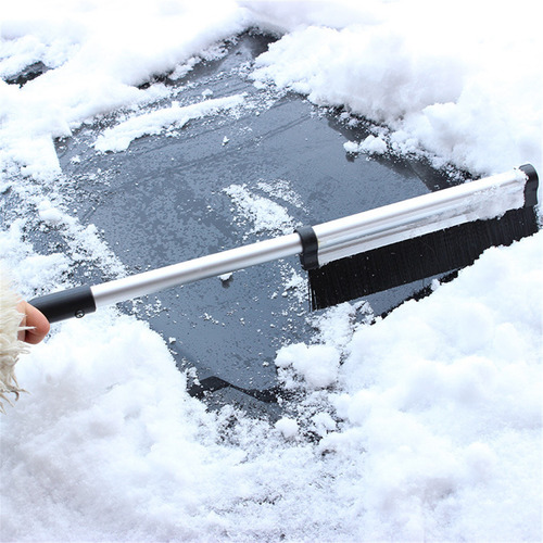 Raspador De Hielo En L Con Cepillo Para Coche, Suv, 2 En 1,