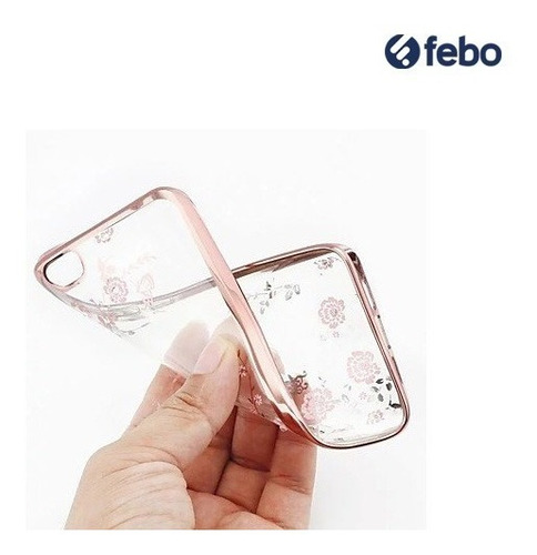Protector Funda Tpu Borde Color Platinado Xiaomi Redmi 4a