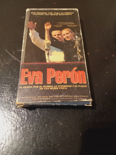 Eva Peron!! Película Nacional En Vhs!! (Usado)