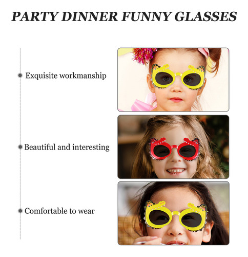 Gafas De Sol Novedosas Para Decorar 2 Pares