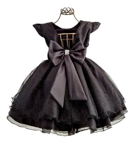 Vestido preto princesa 2025