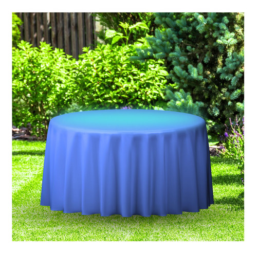10 Manteles Redondos De Color 2.90 Diámetro Piezas Azul Turquesa Mantel Redondo