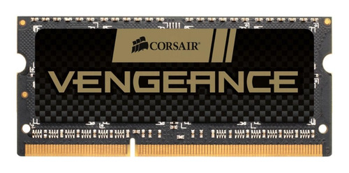 Memória RAM Vengeance color black  16GB 2 Corsair CMSX16GX3M2B1600C9
