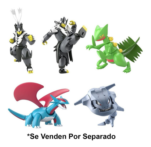 Jp Efectos Shodo Pokemon Steelix Salamence Sceptile Urshifu (Usado)
